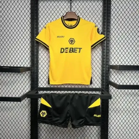 Wolves Maillot Enfant Domicile 2024-25