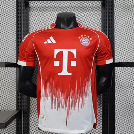 Bayern Munich Maillot Domicile Version Player 2025-26