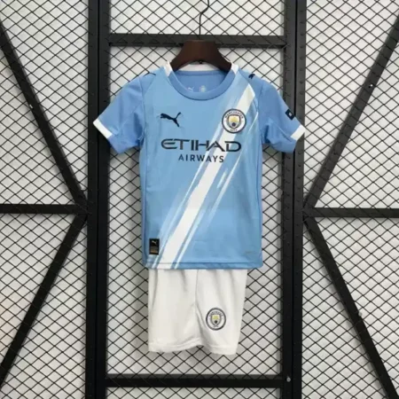 Manchester City Maillot Enfant Domicile 2025-26
